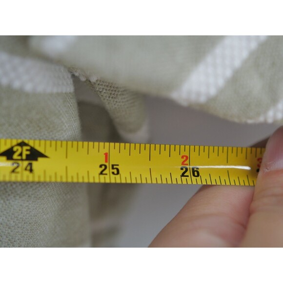 Woolrich Woolen Mills Striped light Green Polo Shirt Size L‎ - Picture 8 of 9